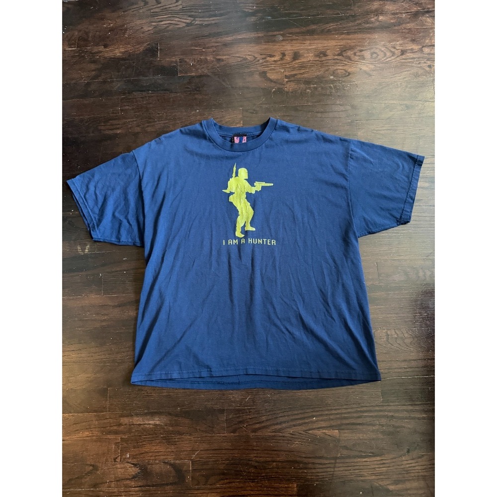 Rolland Berry croma 3 I am a hunter boba fett t shirt navy XL